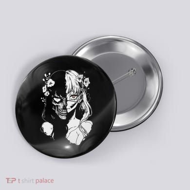 Horror Anime Manga Harajuku Gothic Grunge Aesthetic Button