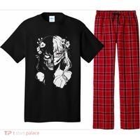 Horror Anime Manga Harajuku Gothic Grunge Aesthetic Pajama Set thumb 0