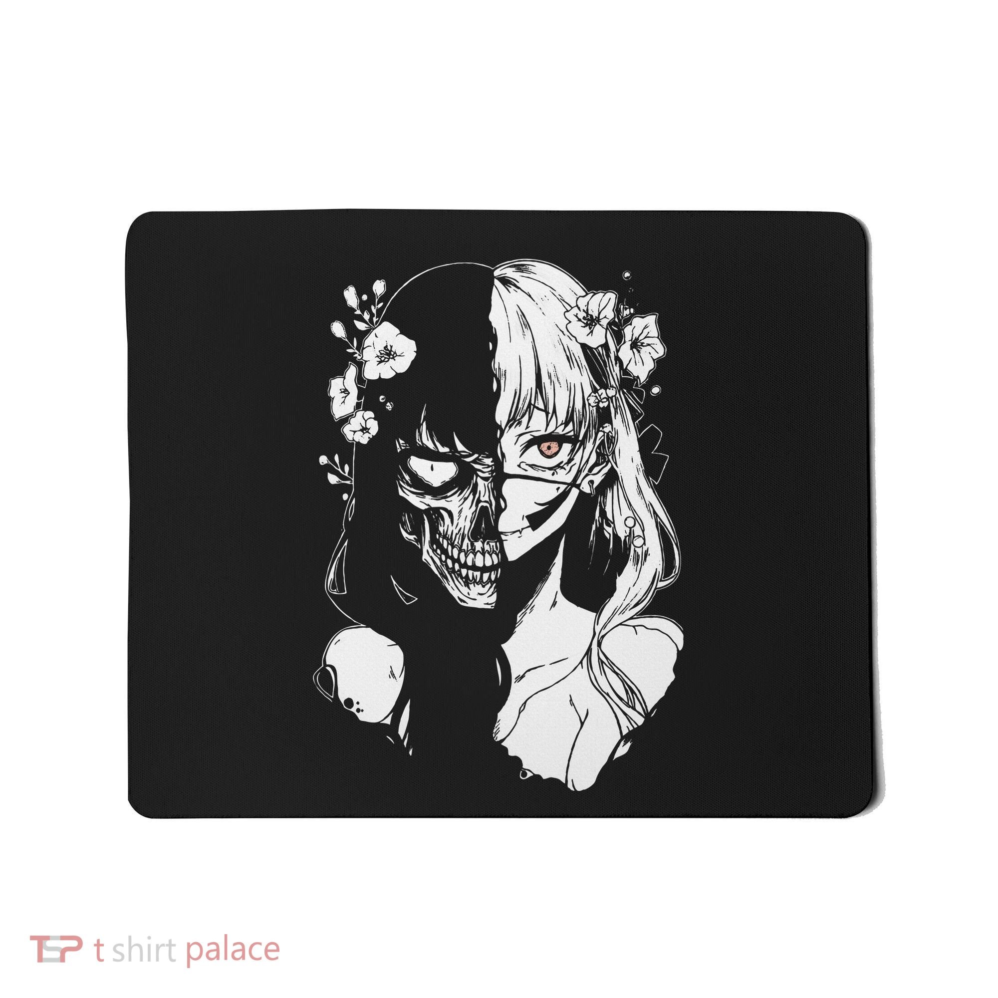 Horror Anime Manga Harajuku Gothic Grunge Aesthetic Mousepad