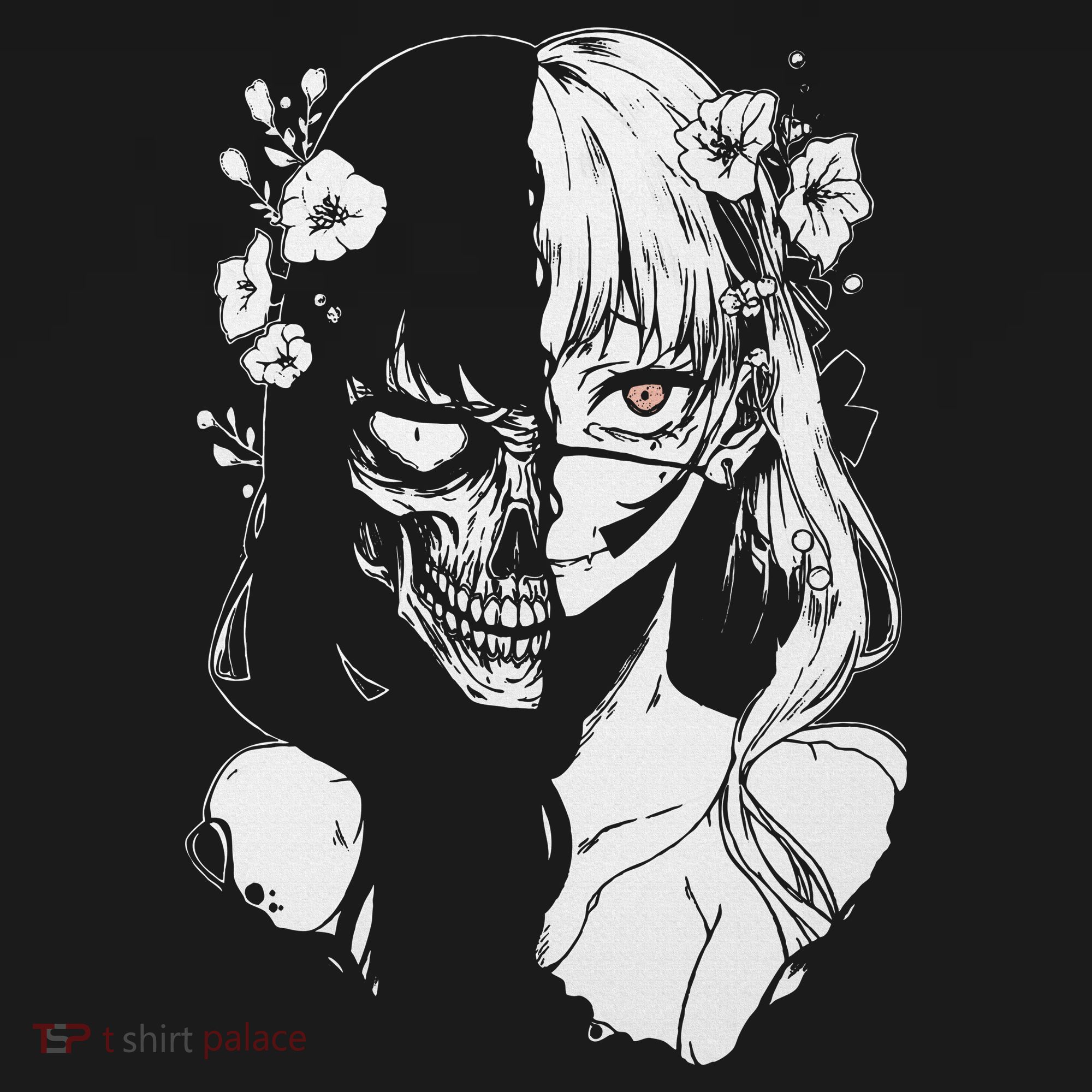 Horror Anime Manga Harajuku Gothic Grunge Aesthetic Mousepad