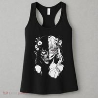 Horror Anime Manga Harajuku Gothic Grunge Aesthetic Women's Tank Top thumb 3
