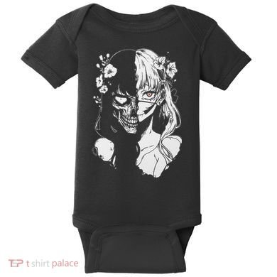 Horror Anime Manga Harajuku Gothic Grunge Aesthetic Baby Bodysuit