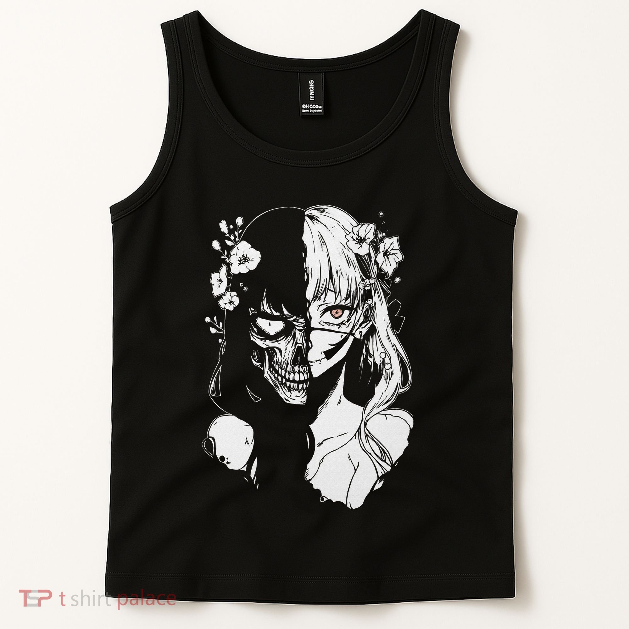 Horror Anime Manga Harajuku Gothic Grunge Aesthetic Tank Top