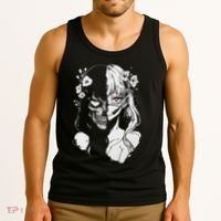 Horror Anime Manga Harajuku Gothic Grunge Aesthetic Tank Top thumb 3