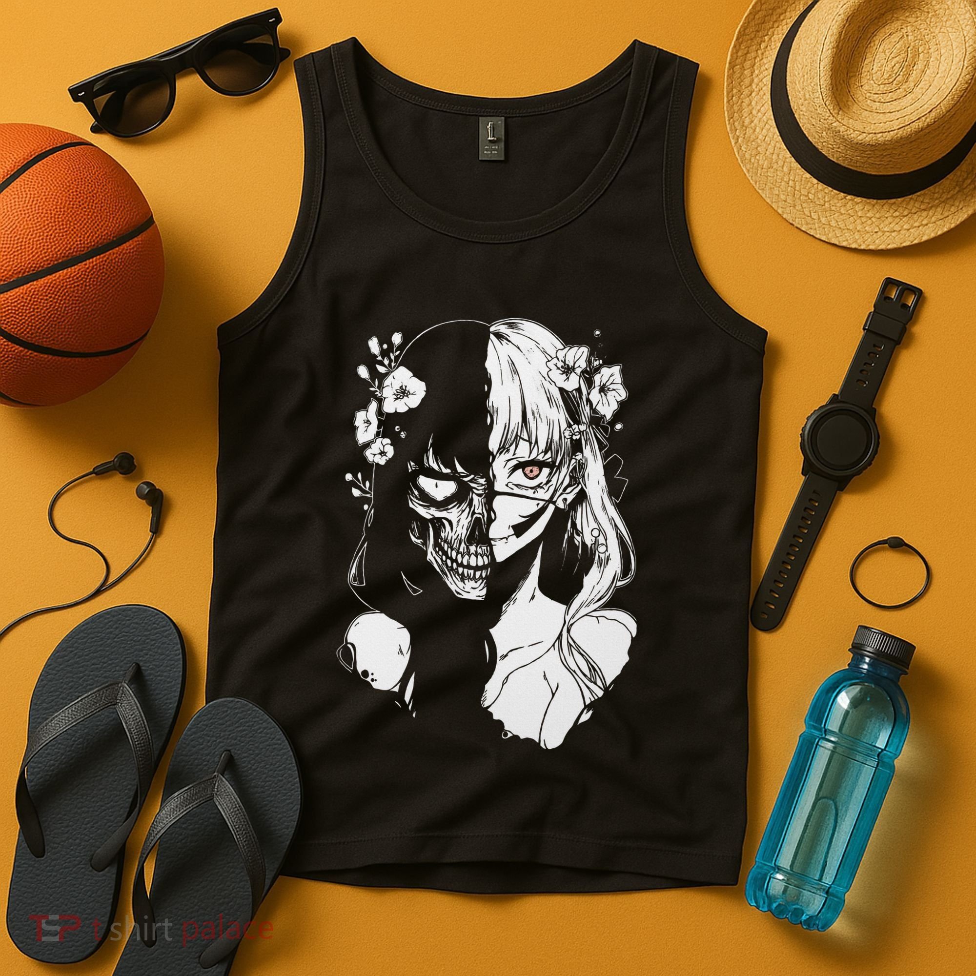 Horror Anime Manga Harajuku Gothic Grunge Aesthetic Tank Top
