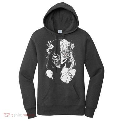 Horror Anime Manga Harajuku Gothic Grunge Aesthetic Women's Hoodie