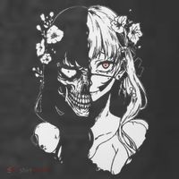 Horror Anime Manga Harajuku Gothic Grunge Aesthetic Women's Hoodie thumb 2