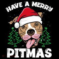 Have A Merry Pitmas Dog Owner Pitbull Dog Christmas Day Gift Coffee Mug thumb 5