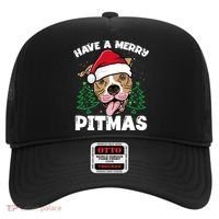Have A Merry Pitmas Dog Owner Pitbull Dog Christmas Day Gift Hat thumb 0