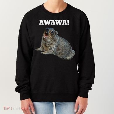 Hyrax Awawa Meme Women's Sweatshirt