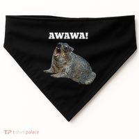Hyrax Awawa Meme USA-Made Doggie Bandana thumb 0