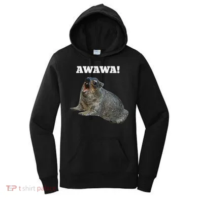 Hyrax Awawa Meme Women's Hoodie