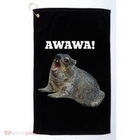 Hyrax Awawa Meme Golf Towel thumb 0