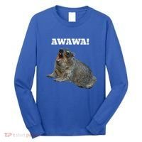 Hyrax Awawa Meme Long Sleeve Shirt thumb 0