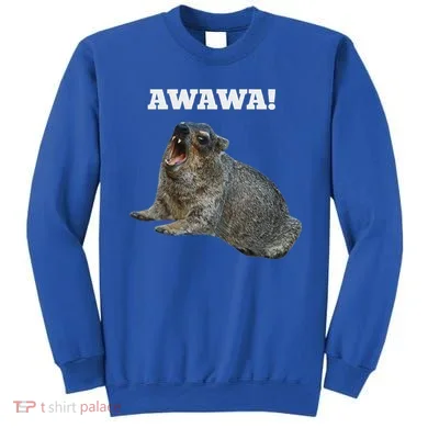 Hyrax Awawa Meme Sweatshirt