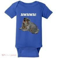 Hyrax Awawa Meme Baby Bodysuit thumb 0