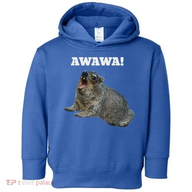Hyrax Awawa Meme Toddler Hoodie