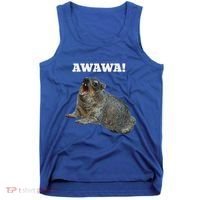 Hyrax Awawa Meme Tank Top thumb 0