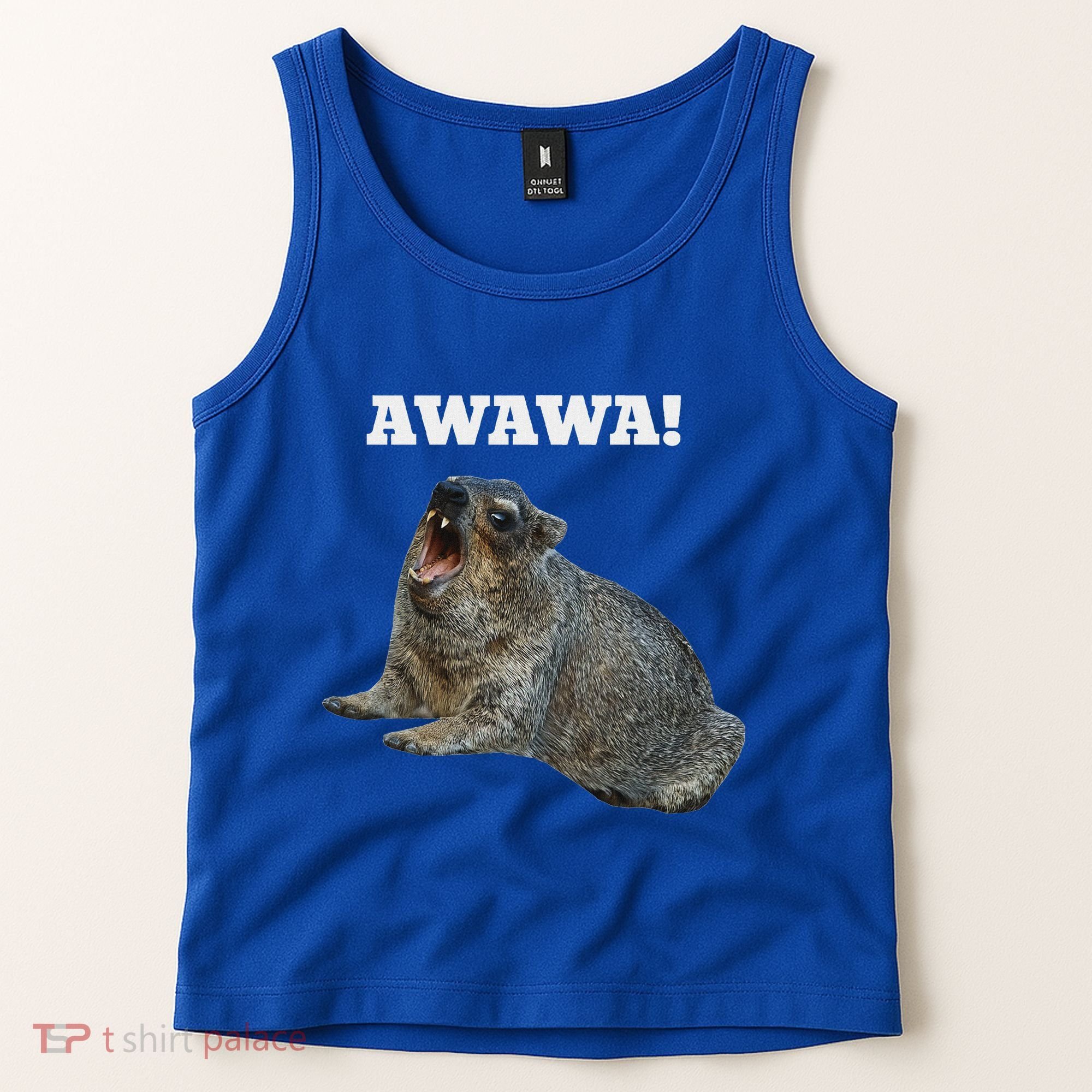 Hyrax Awawa Meme Tank Top