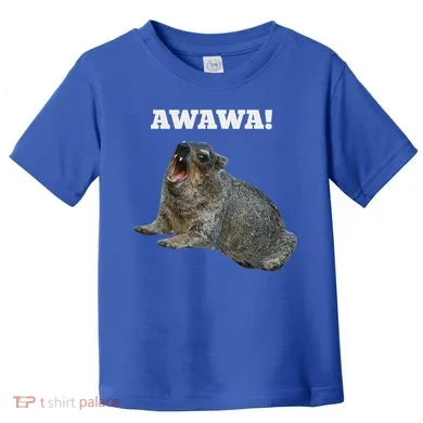 Hyrax Awawa Meme Toddler T-Shirt