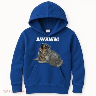 Hyrax Awawa Meme Kids Hoodie