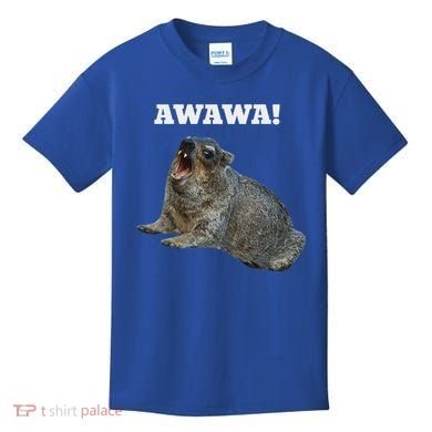 Hyrax Awawa Meme Kids T-Shirt