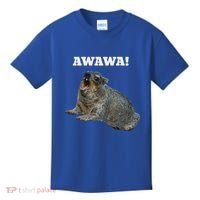 Hyrax Awawa Meme Kids T-Shirt thumb 0
