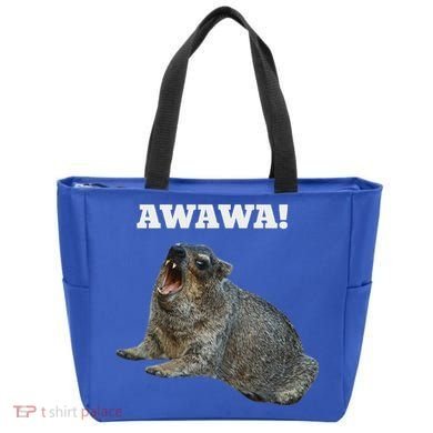 Hyrax Awawa Meme Tote Bag