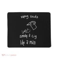 Heart Attack Man Vaping Sucks Smoke A Cig Like A Man Mousepad thumb 0