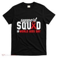 Hiv Awareness Month Support Hiv Red Ribbon Aids Awareness Long Sleeve T-Shirt thumb 0