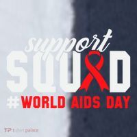 Hiv Awareness Month Support Hiv Red Ribbon Aids Awareness Long Sleeve Sport-Tek Competitor United Soccer Jersey thumb 4