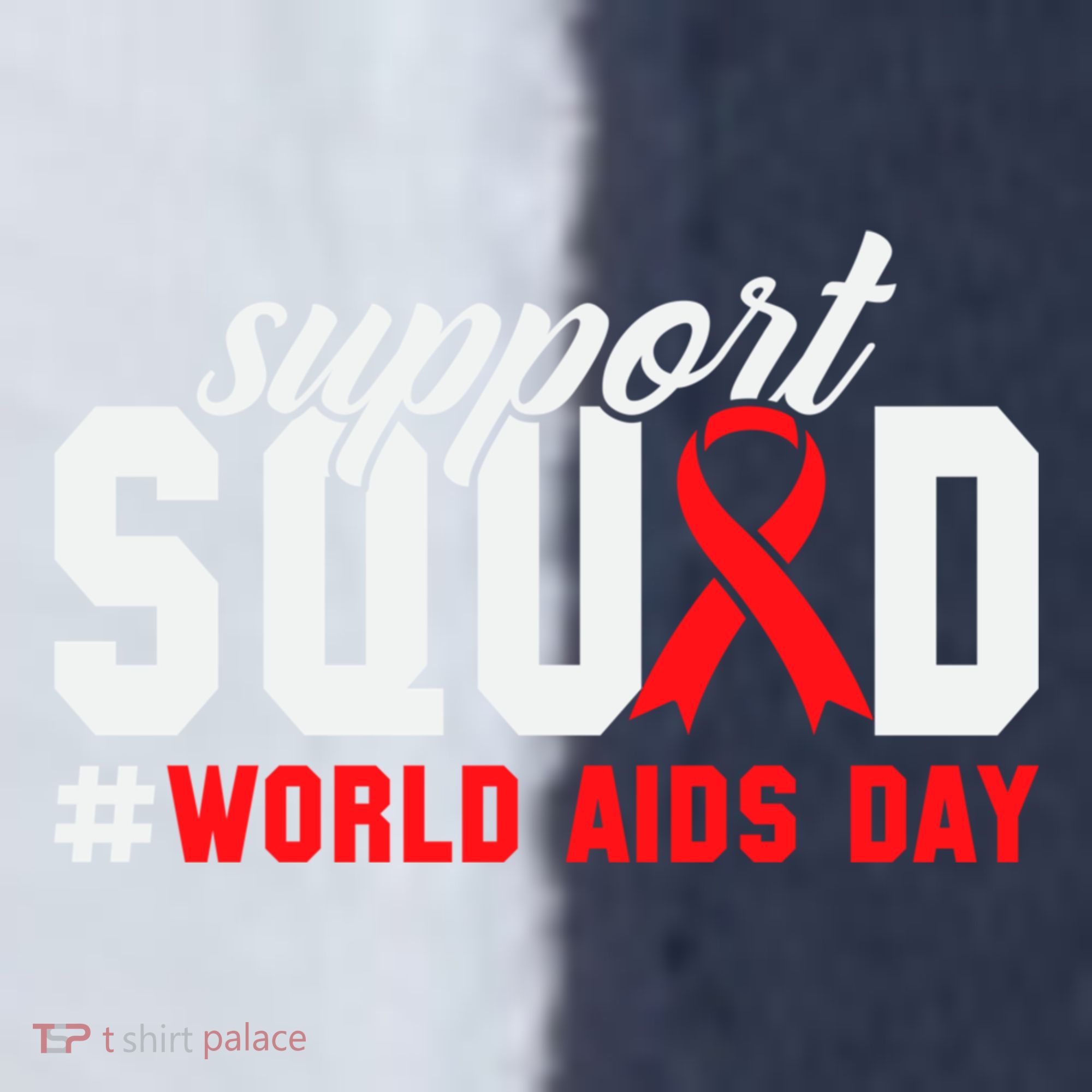 Hiv Awareness Month Support Hiv Red Ribbon Aids Awareness Long Sleeve Sport-Tek Competitor United Soccer Jersey