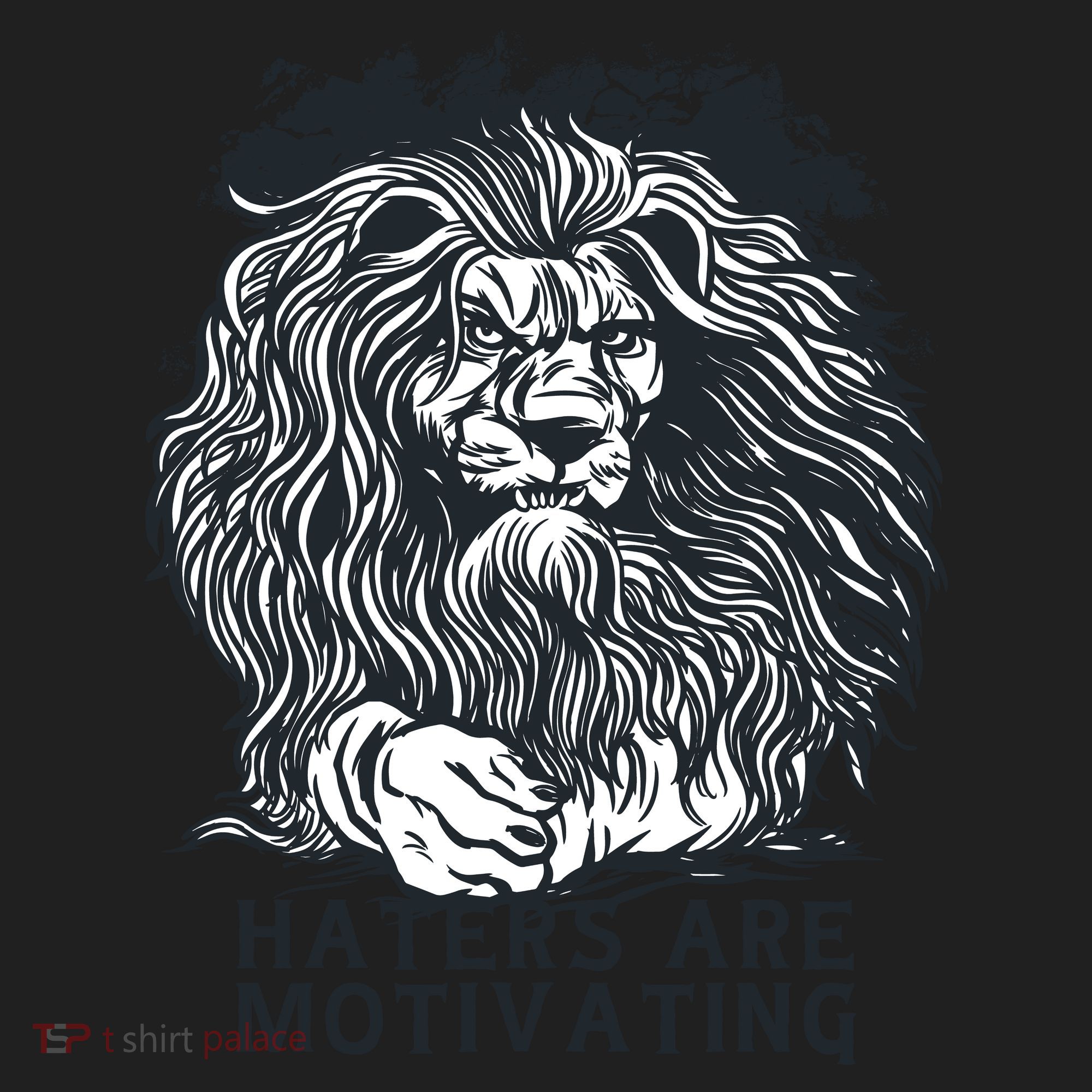 Haters Are Motivating Lion Quote Beanie