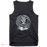 Haters Are Motivating Lion Quote Tank Top thumb 0