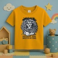 Haters Are Motivating Lion Quote Toddler T-Shirt thumb 3