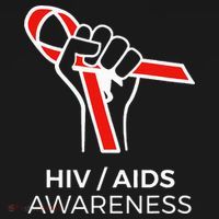 HIV Awareness Month Red Ribbon National AIDS Awareness Polo thumb 3