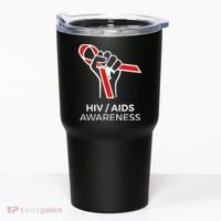 HIV Awareness Month Red Ribbon National AIDS Awareness Tumbler thumb 0