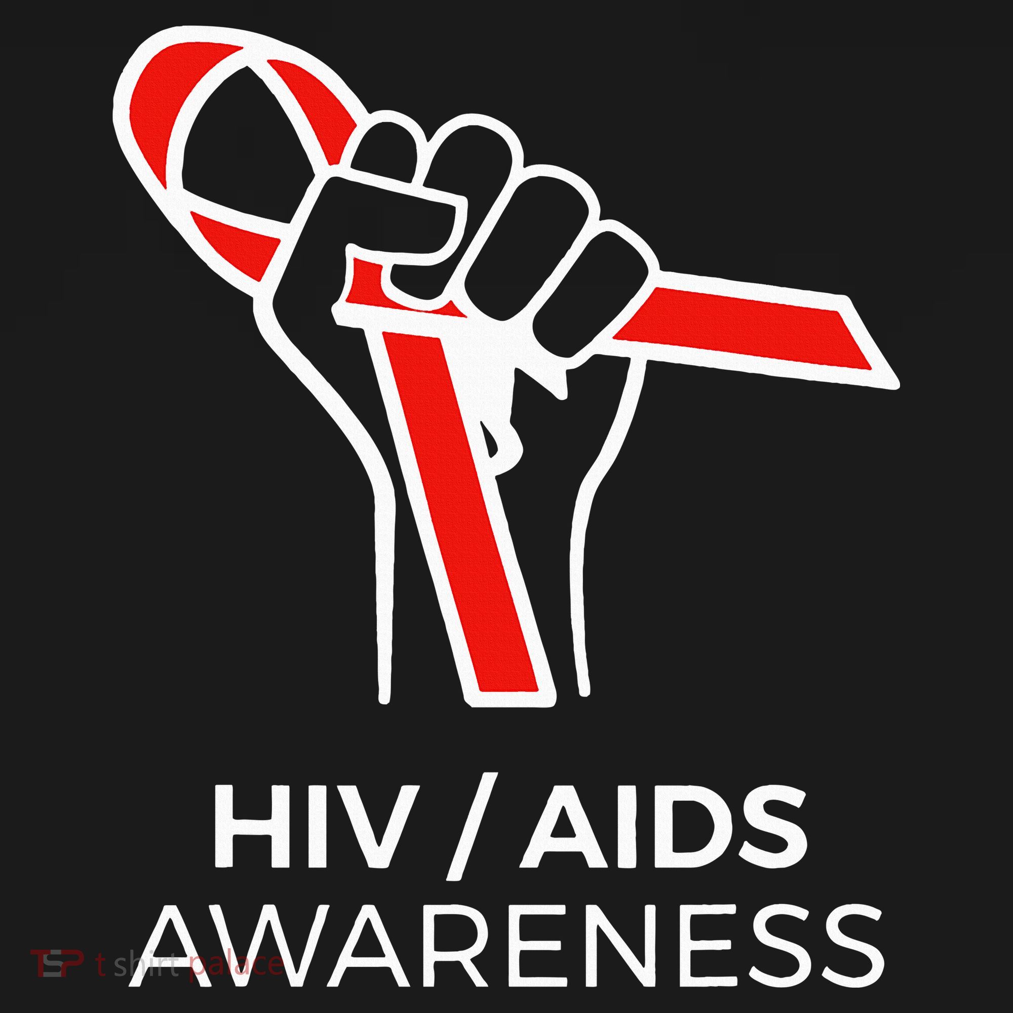 HIV Awareness Month Red Ribbon National AIDS Awareness Visor