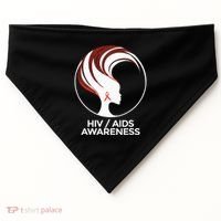 HIV Awareness Month AIDS USA-Made Doggie Bandana thumb 0