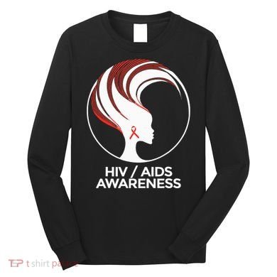 HIV Awareness Month AIDS Long Sleeve Shirt