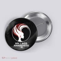 HIV Awareness Month AIDS Button thumb 0
