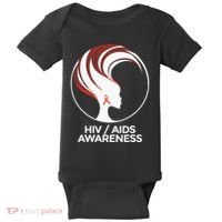 HIV Awareness Month AIDS Baby Bodysuit thumb 0