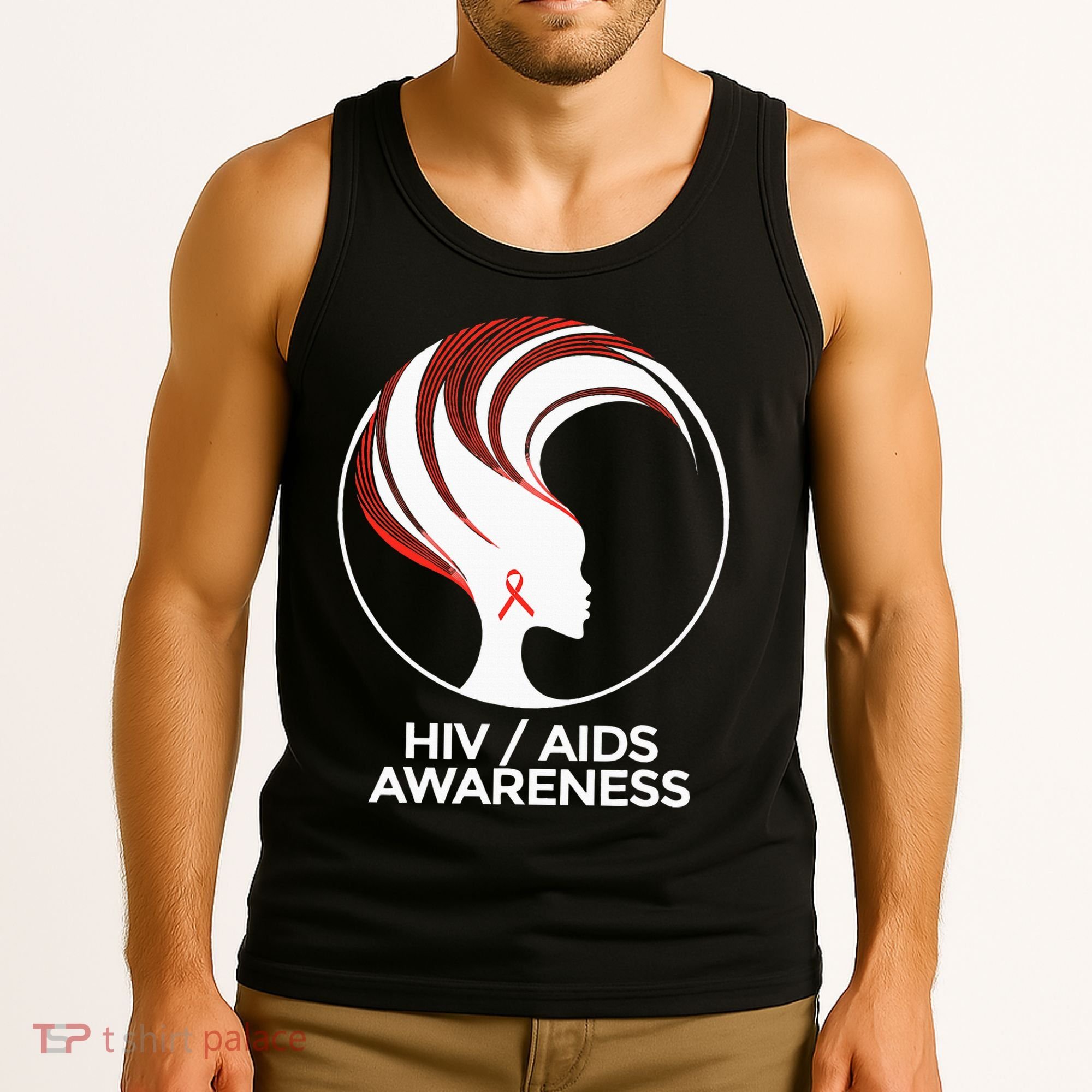 HIV Awareness Month AIDS Tank Top