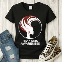 HIV Awareness Month AIDS Women's T-Shirt thumb 3
