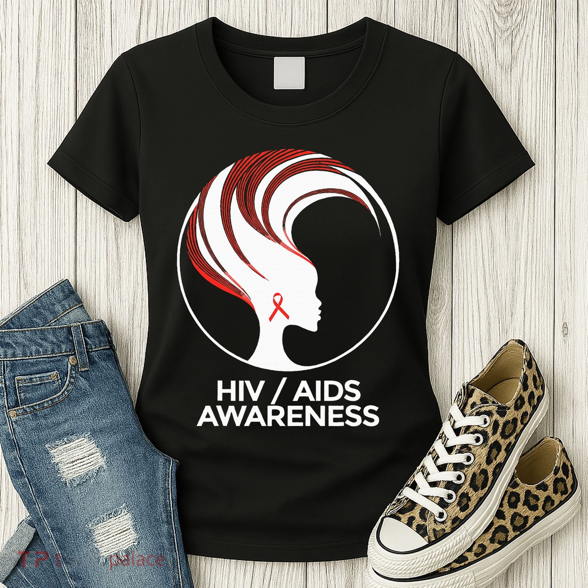 HIV Awareness Month AIDS Women's T-Shirt