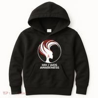 HIV Awareness Month AIDS Kids Hoodie thumb 0