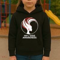 HIV Awareness Month AIDS Kids Hoodie thumb 3