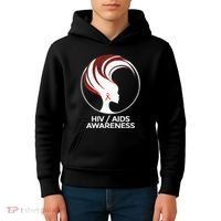 HIV Awareness Month AIDS Kids Hoodie thumb 4