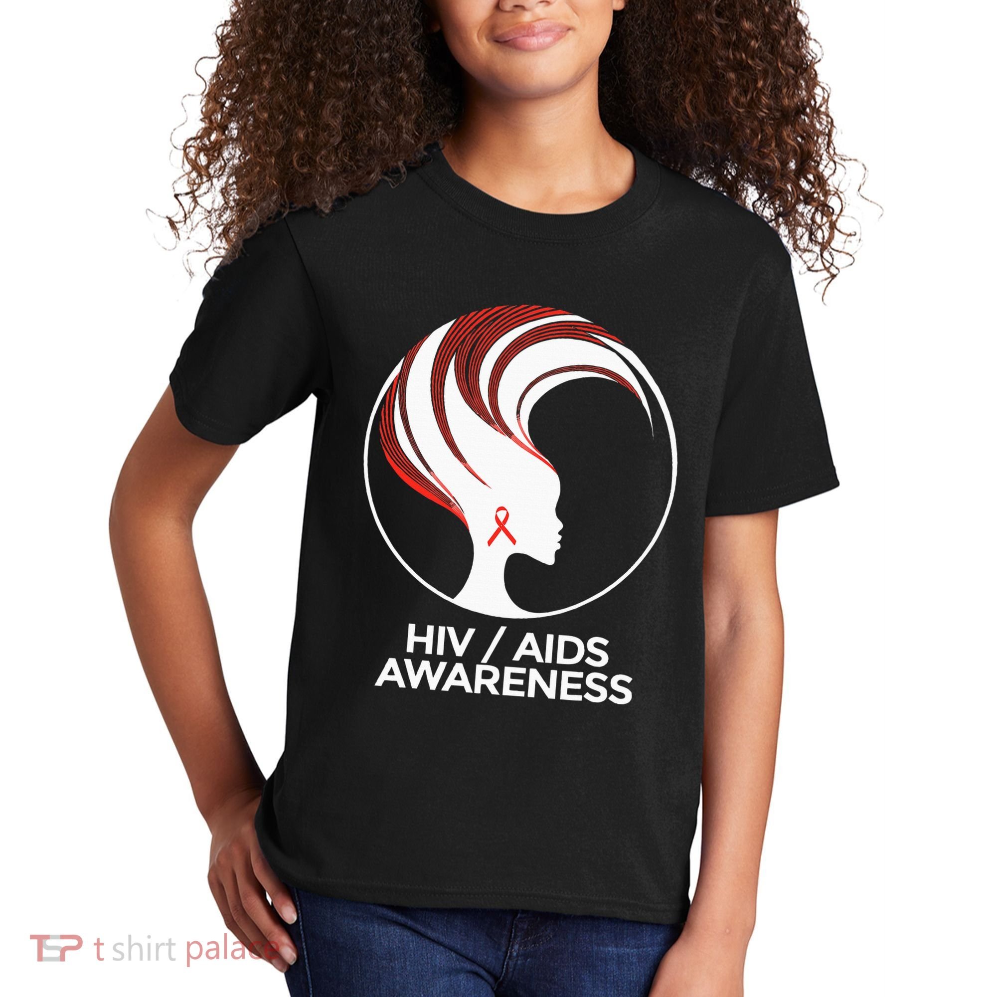 HIV Awareness Month AIDS Kids T-Shirt