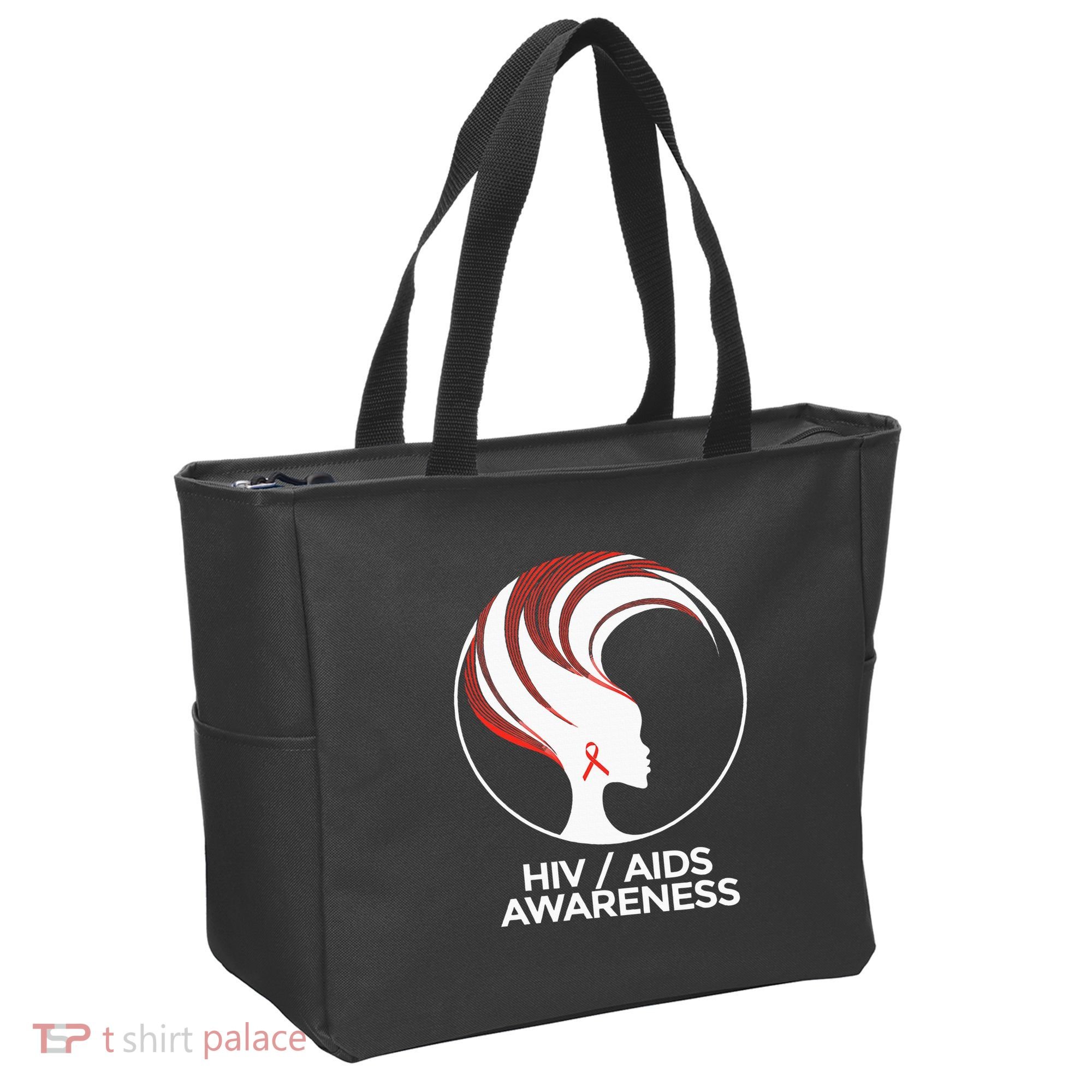 HIV Awareness Month AIDS Tote Bag